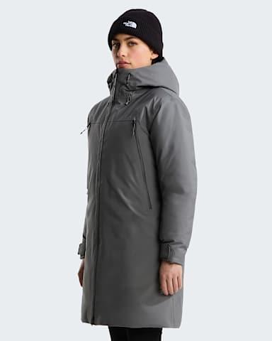 Parka en duvet TNF Range pour femme TNF Smoked Pearl hero