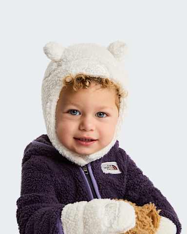Ensemble deux pices Ourson pour bb TNF White Dune alt1