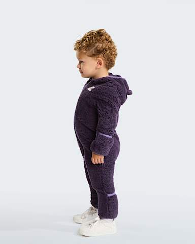 Cabinfleece onesie voor babys TNF Endless DuskGrounded Plum alt2