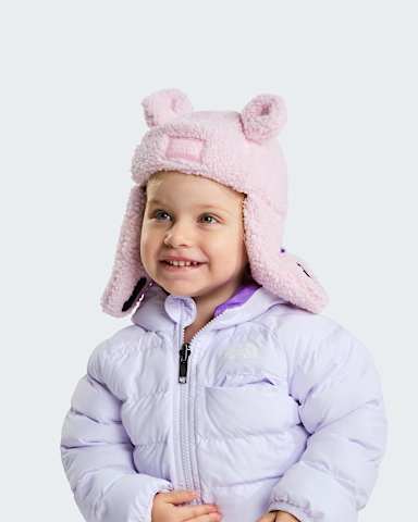 Bonnet trappeur ours pour bb TNF Pale Blossom alt1
