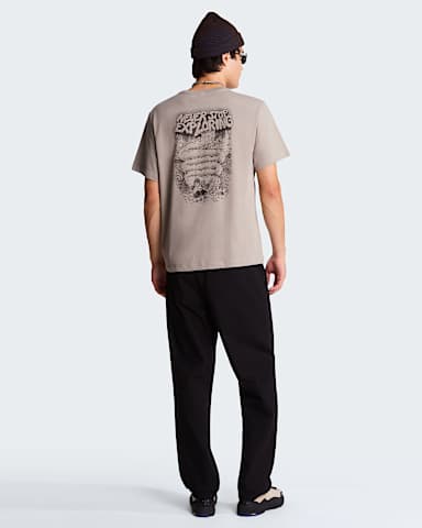 Mens Never Stop Carving Relaxed TShirt TNF Stone SlabDark Chestnut alt2