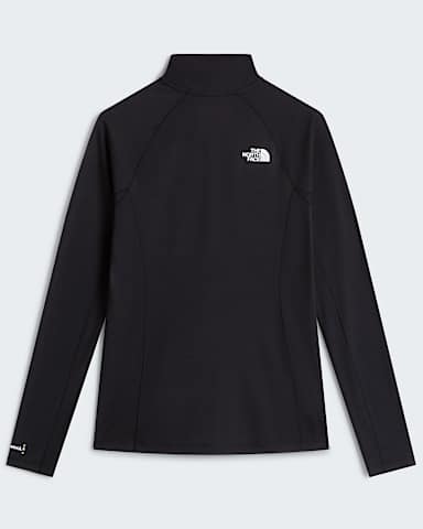 Haut manches longues col zipp TNF x Smartwool Merino pour femme TNF TNF Black alt1