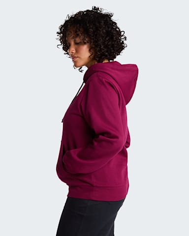 Damen Evolution Simple Dome Regular Hoodie TNF Burgundy Crush alt2