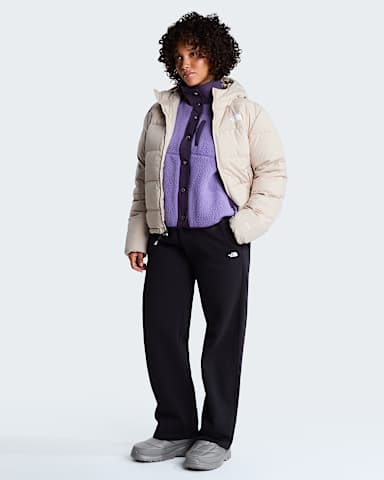 Bunda s kapuc Frost Fall pro dmy TNF Timeless Taupe alt1
