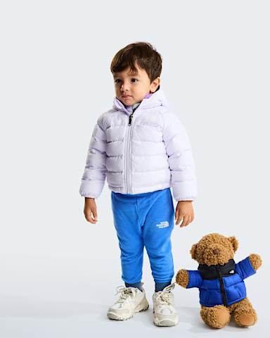 Vendbar Perrito jakke til baby TNF Ice Lilac alt2