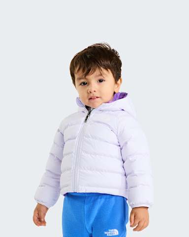Vendbar Perrito jakke til baby TNF Ice Lilac hero