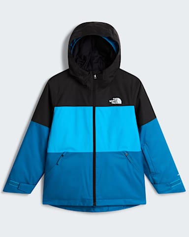 Freestander Insulated Jacket Junior TNF TNF BlackMeridian Blue hero