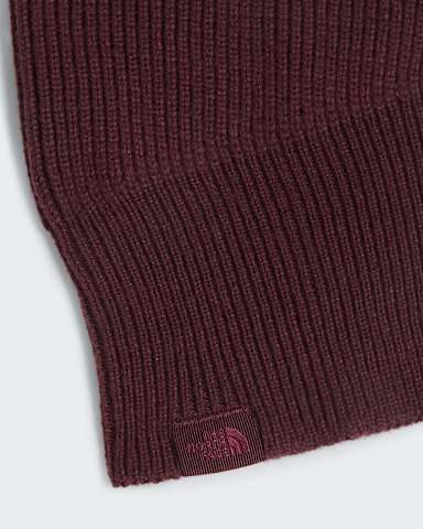 TNF Logo Box Knit Balaclava TNF Deep Burgundy alt3