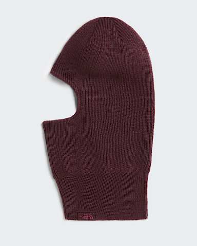 TNF Logo Box Knit Balaclava TNF Deep Burgundy hero