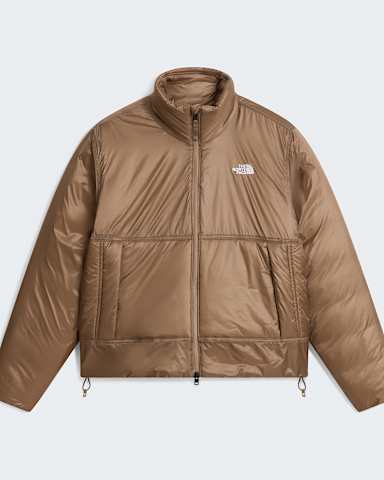 Womens Pertex Explore Jacket TNF Garnet hero