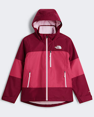 Isoleret Freedom jakke til piger TNF Burgundy CrushFermented Clay hero