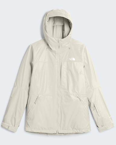 Womens Freestander Insulated Jacket TNF White Dune hero