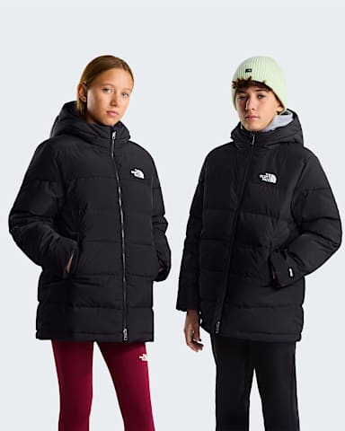 Teens Frost Fall Parka TNF TNF Black hero