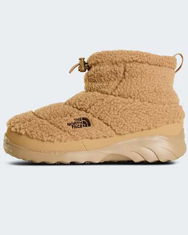 Nuptse Traction Chukka Fleece Boots TNF Silt BrownDark Chestnut hero