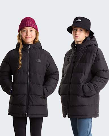 Teens Frost Fall Parka TNF TNF Black hero