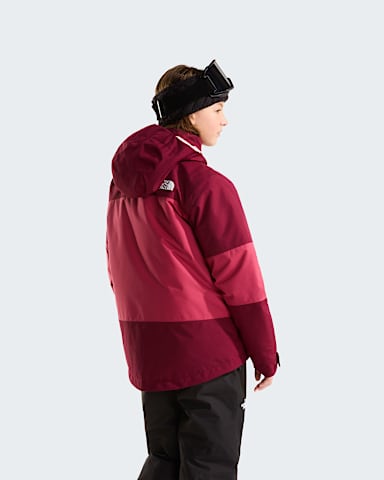 Veste isolante Freedom pour fille TNF Burgundy CrushFermented Clay alt3