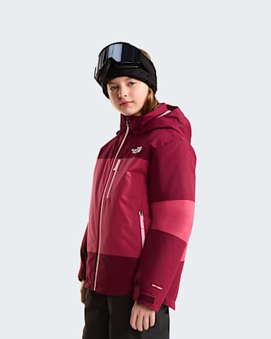 Veste isolante Freedom pour fille TNF Burgundy CrushFermented Clay hero