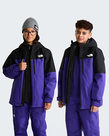 Teens Freedom Triclimate 3in1 Jacket TNF Peak Purple hero
