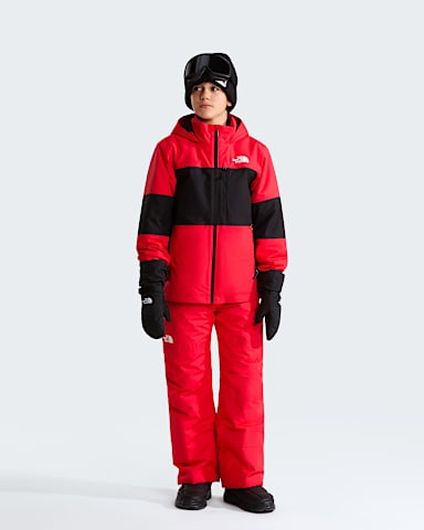Boys Freedom Insulated Jacket TNF Elevation Red alt1