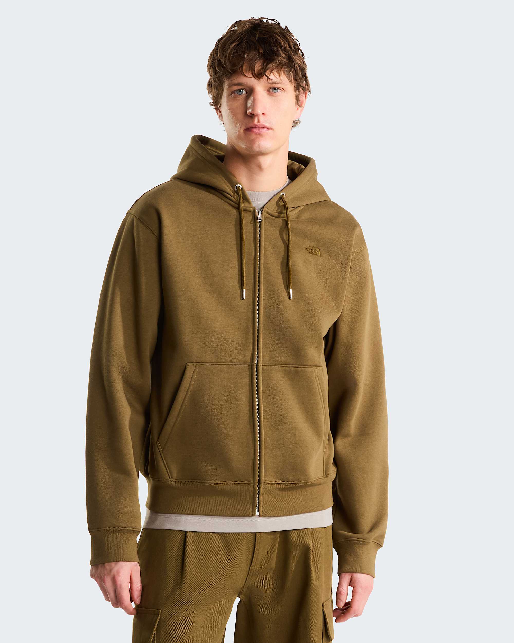 Rozepnac mikina s kapuc TNF Essential Simple Dome Relaxed pro pny TNF hero - 1