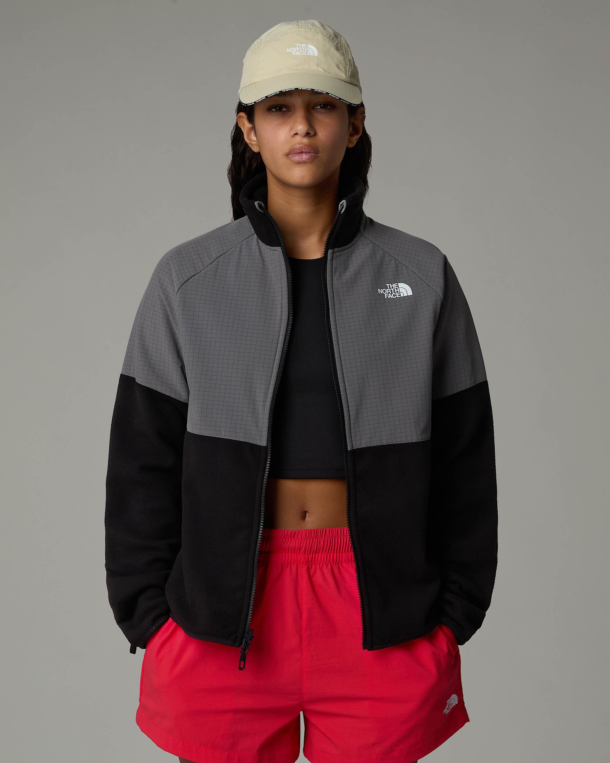 Womens Glacier Heavyweight FullZip Fleece TNF alt5