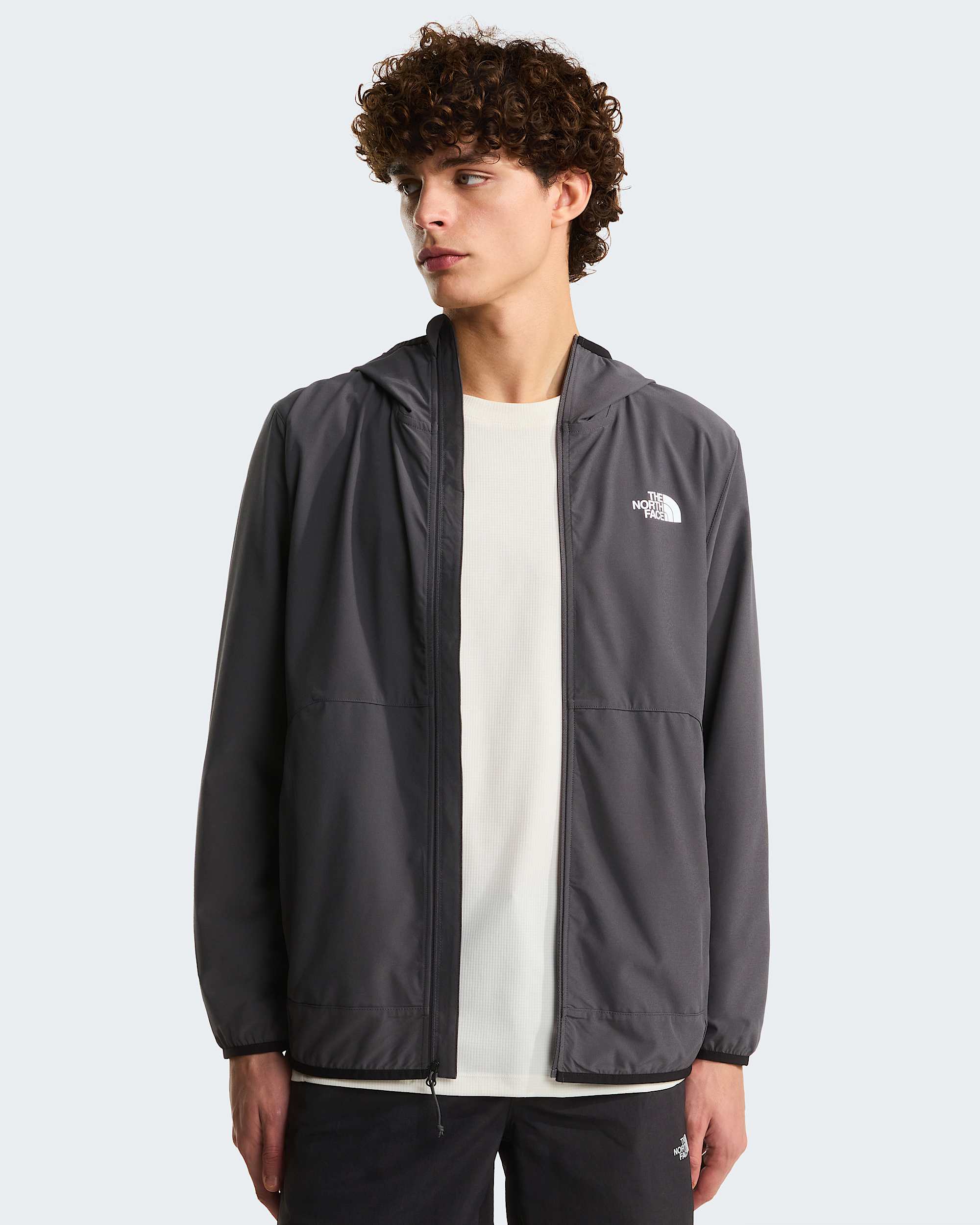 Mens 247 Woven Hooded Jacket TNF alt4