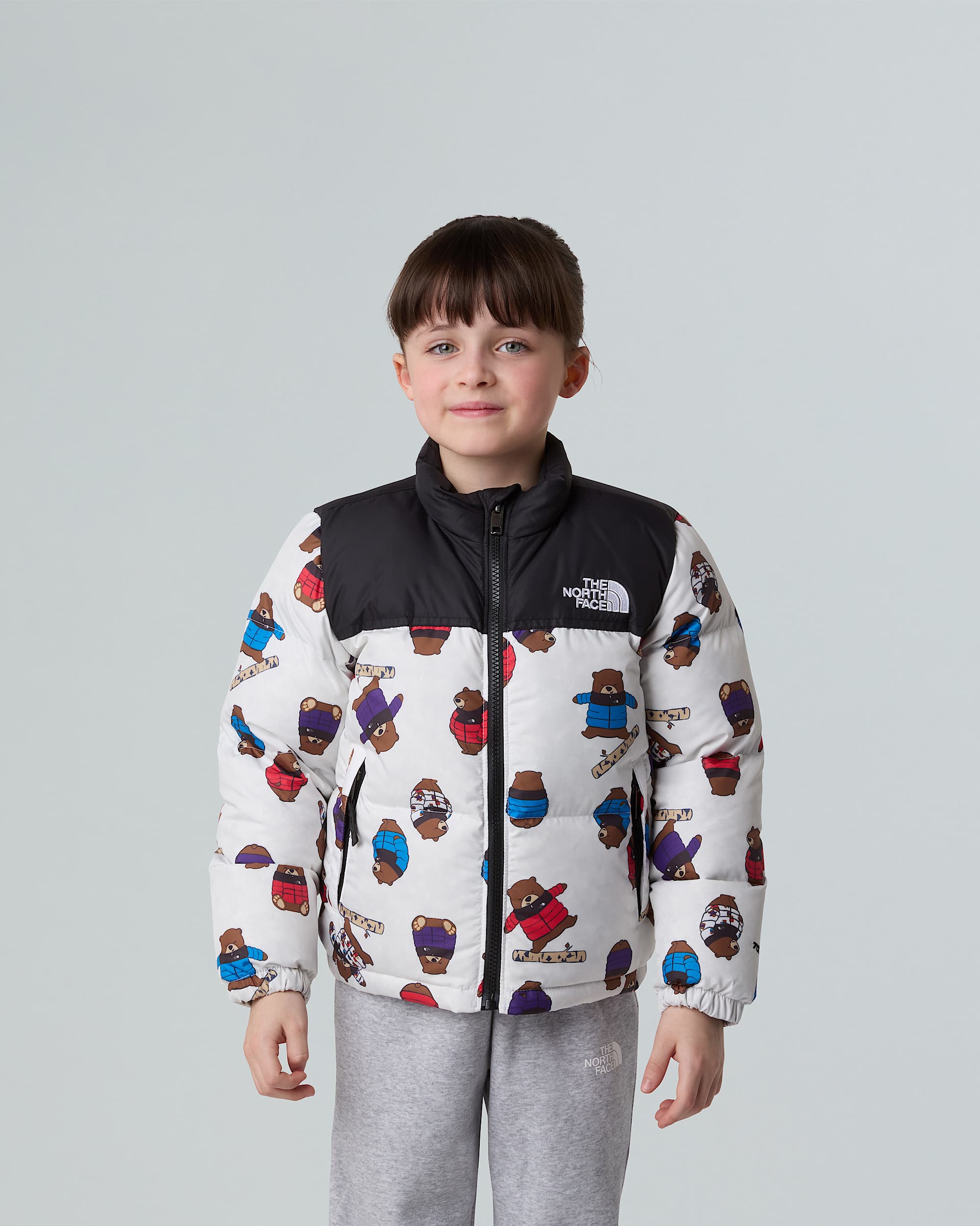 Veste imprime 1996 Retro Nuptse pour enfant TNF ALT11