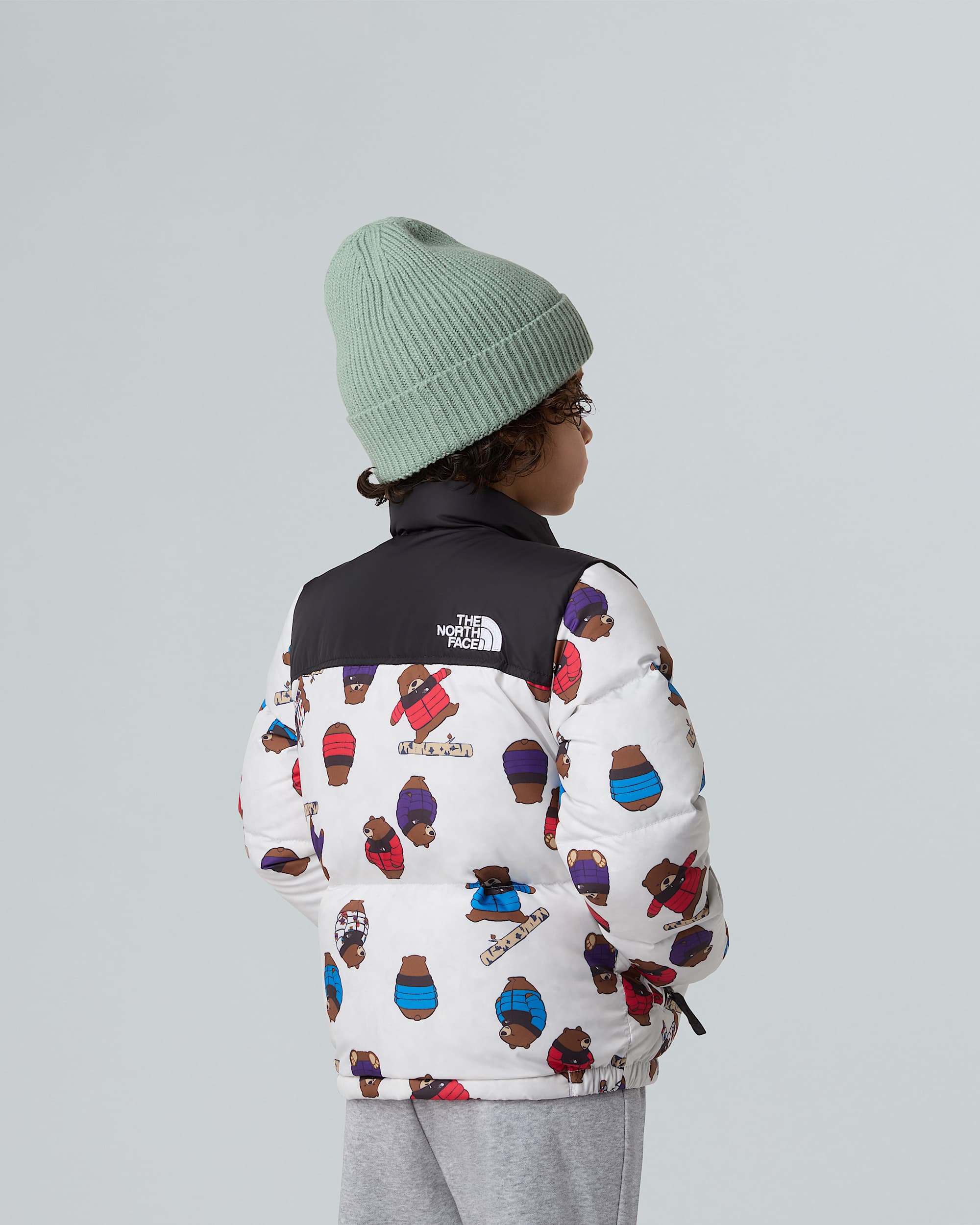 Veste imprime 1996 Retro Nuptse pour enfant TNF ALT6