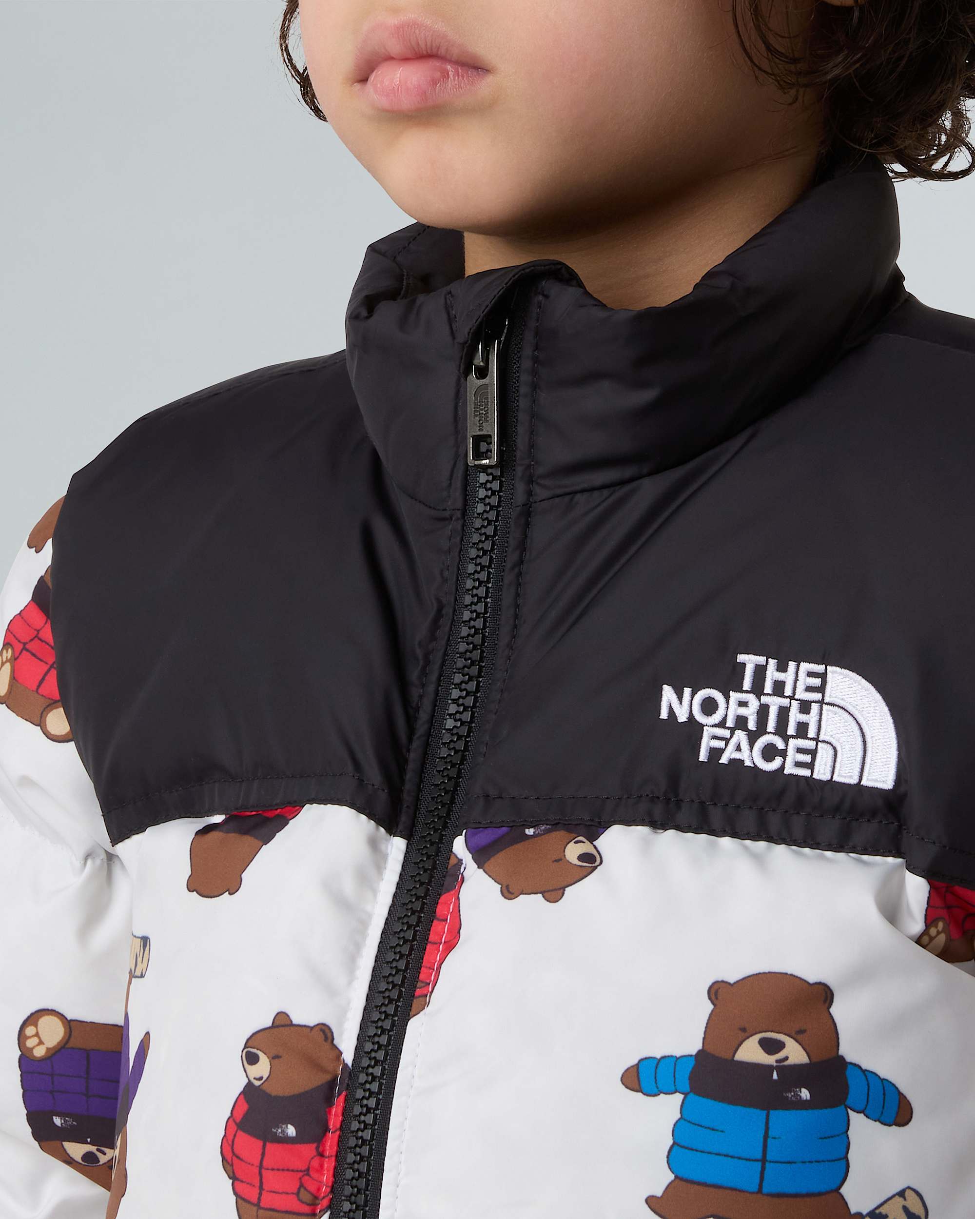 Veste imprime 1996 Retro Nuptse pour enfant TNF ALT8