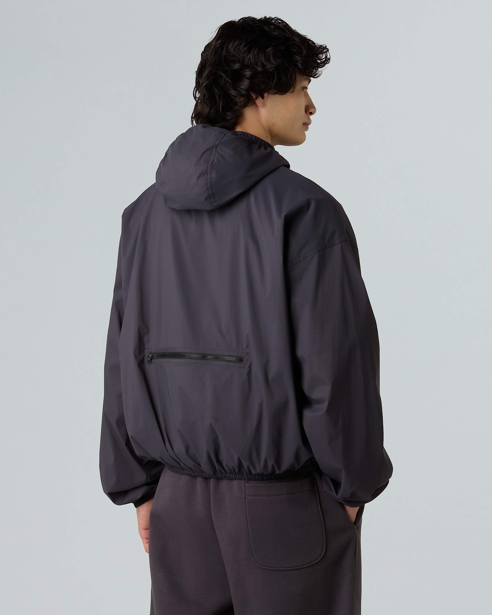 Unisex Red Box Packable Hooded Wind Jacket TNF ALT6