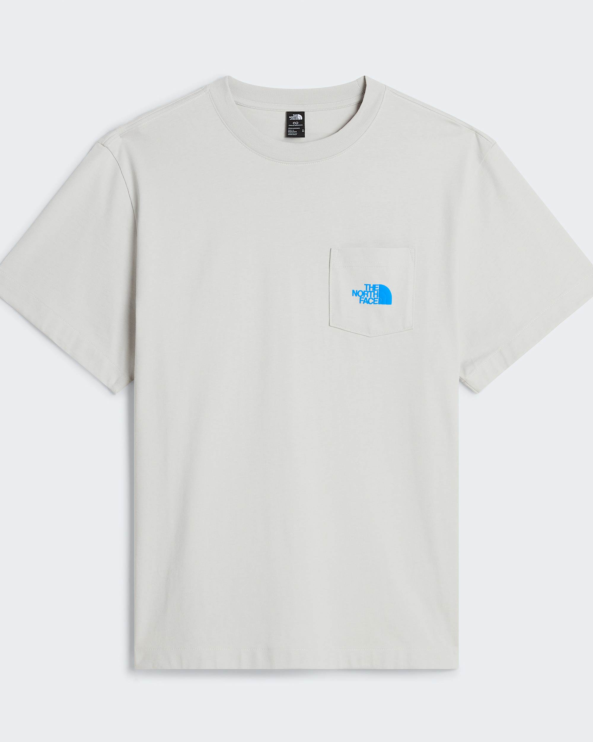 Mens Explore Fonts Relaxed Pocket Graphic TShirt TNF ALT30
