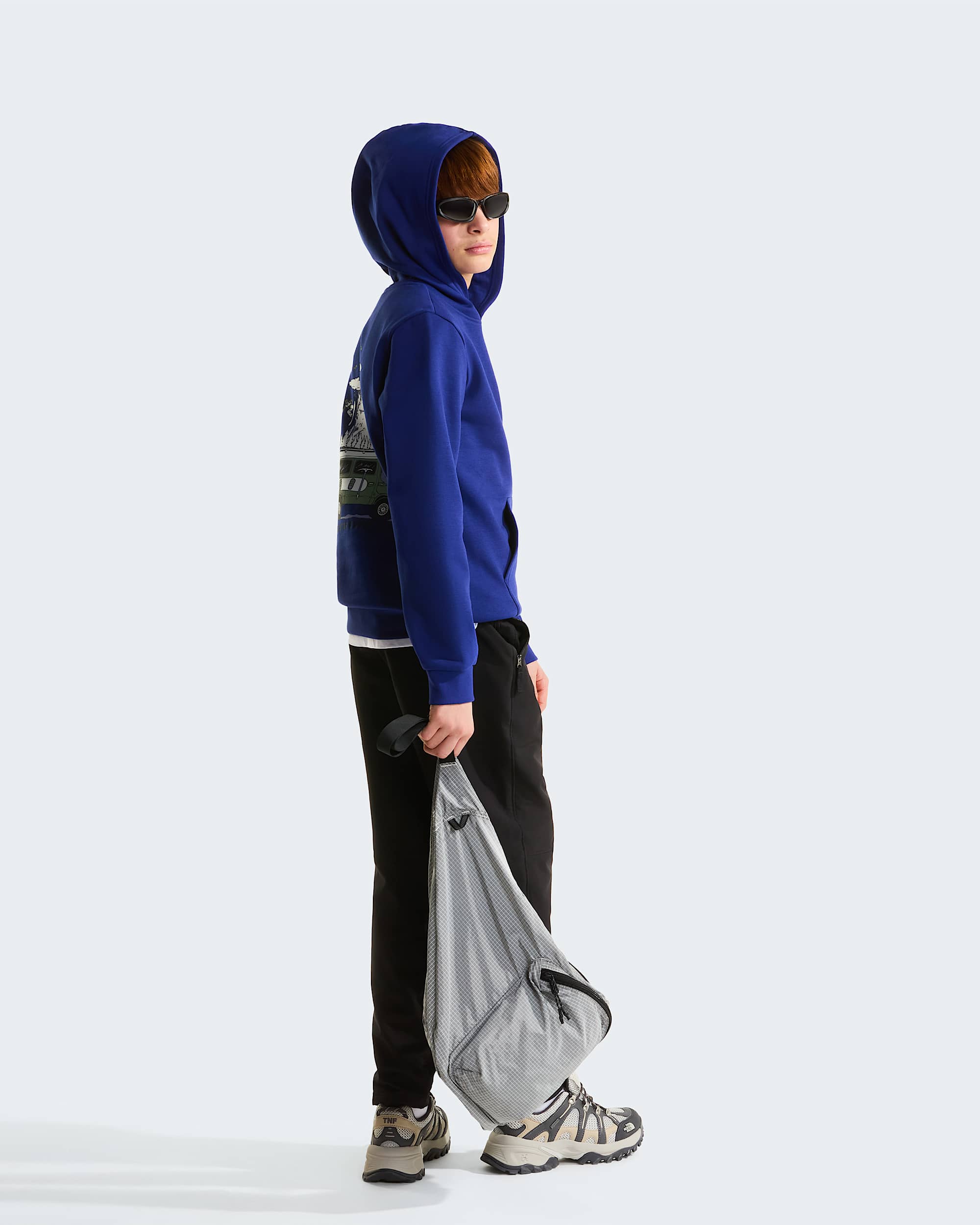 Sweat  capuche standard Graphic Outdoor pour garon TNF ALT2