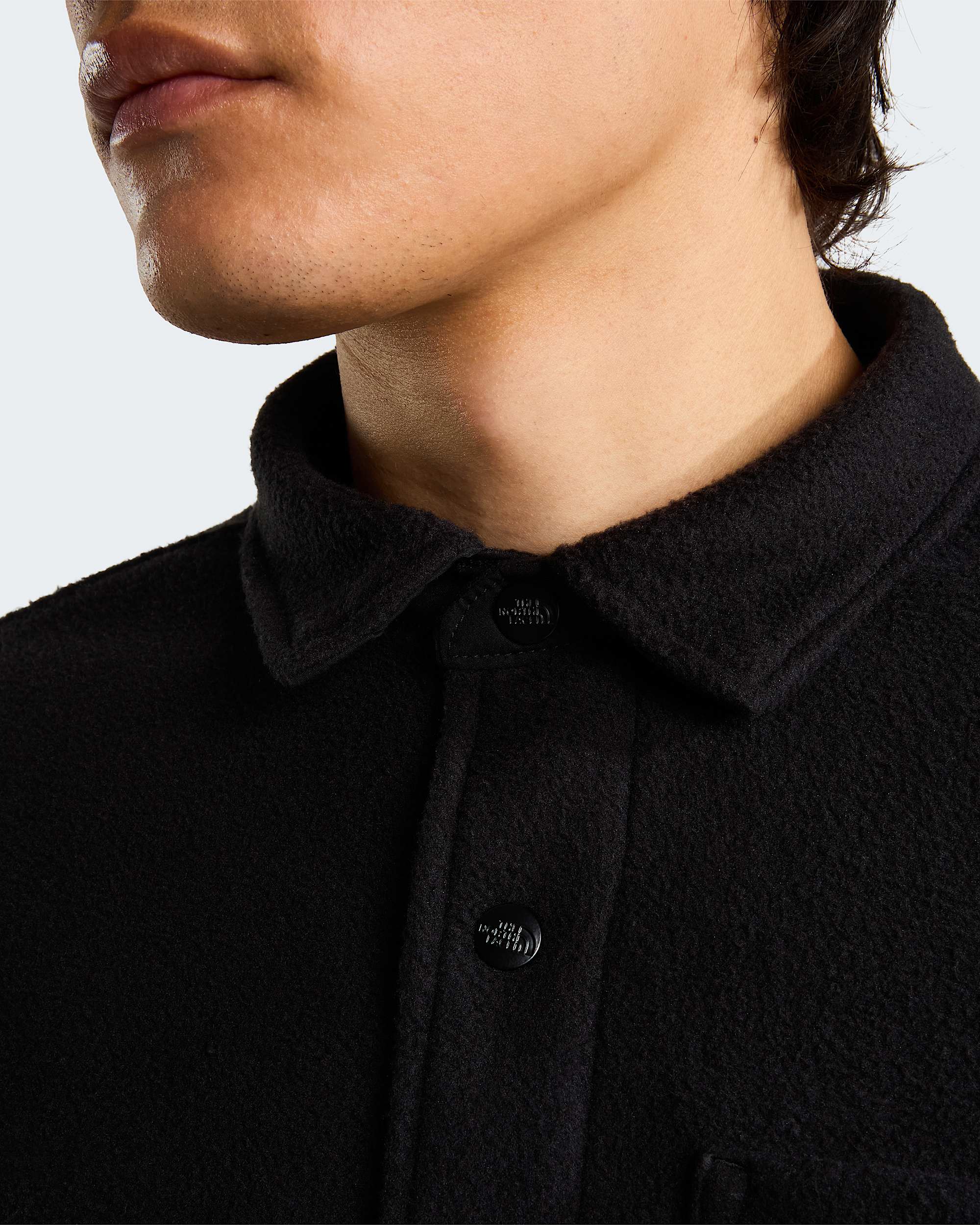 Langrmet Open Range Fleece skjorte til herrer TNF ALT4