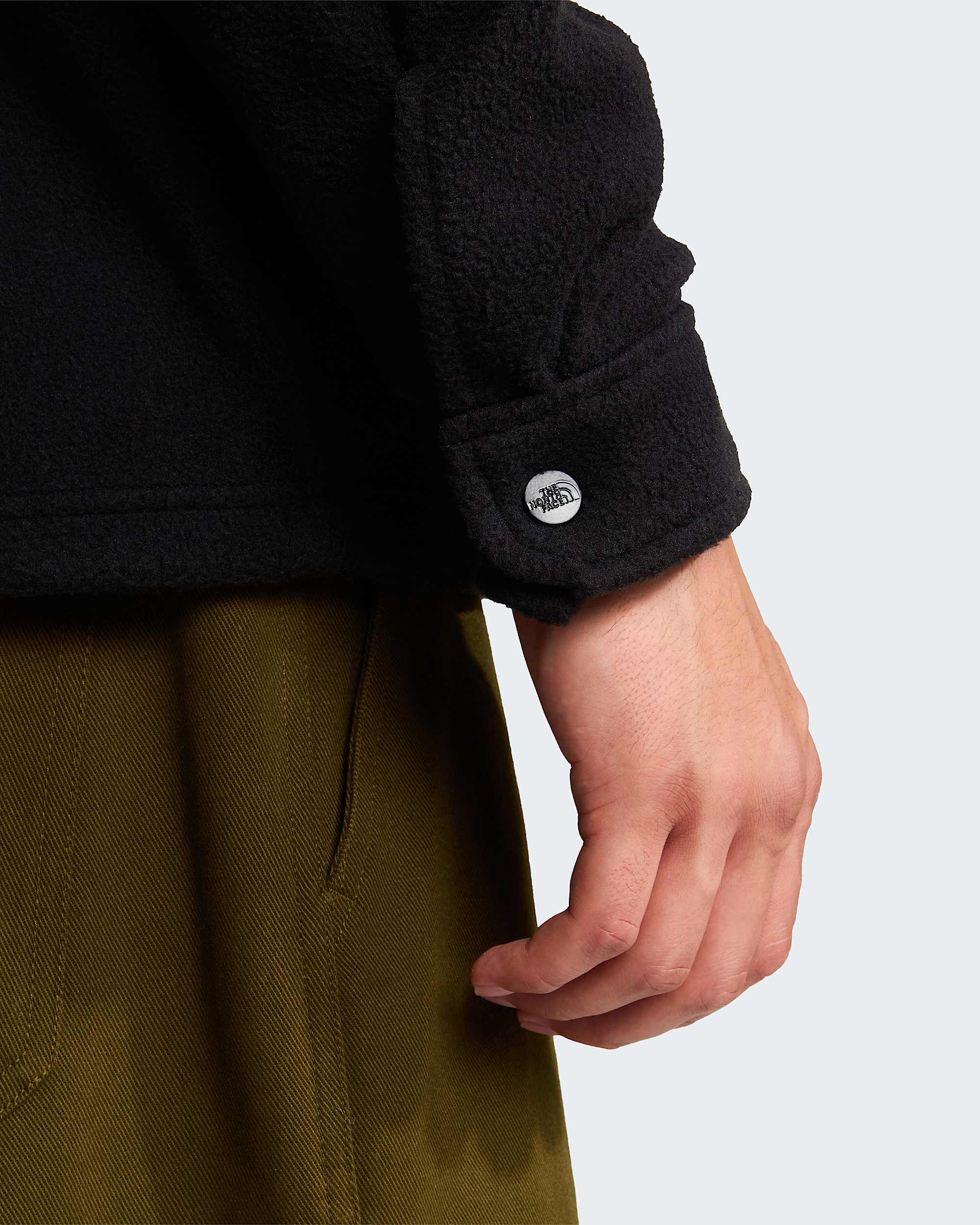 Langrmet Open Range Fleece skjorte til herrer TNF ALT7