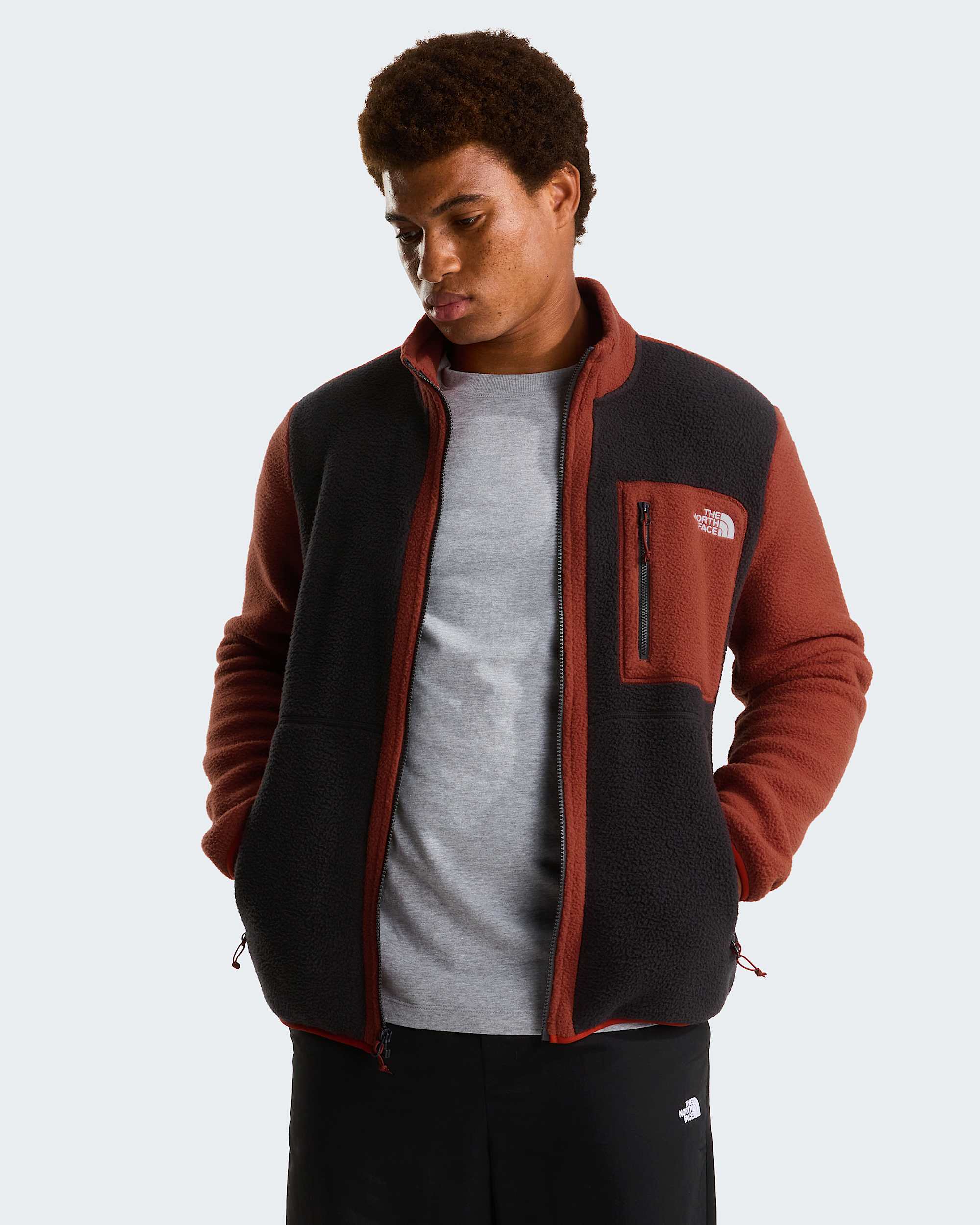 Mens Yumiori FullZip Fleece Jacket TNF alt4