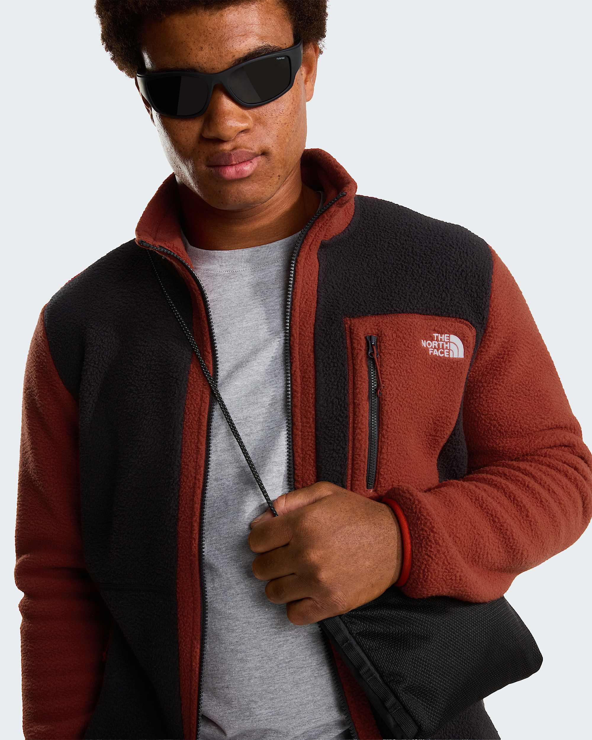Mens Yumiori FullZip Fleece Jacket TNF alt7
