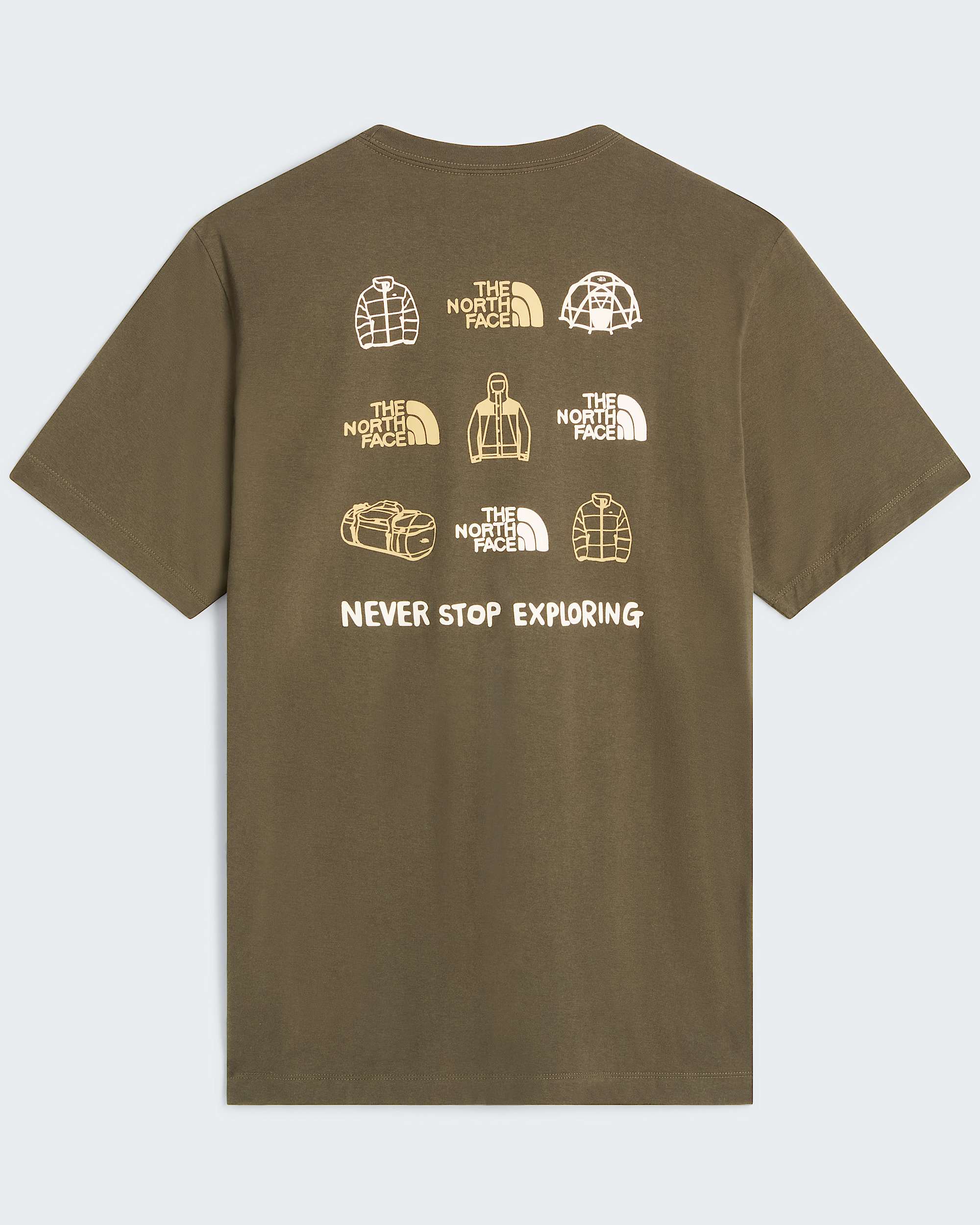 Herren Outdoor Regular Graphic 2 TShirt TNF alt1