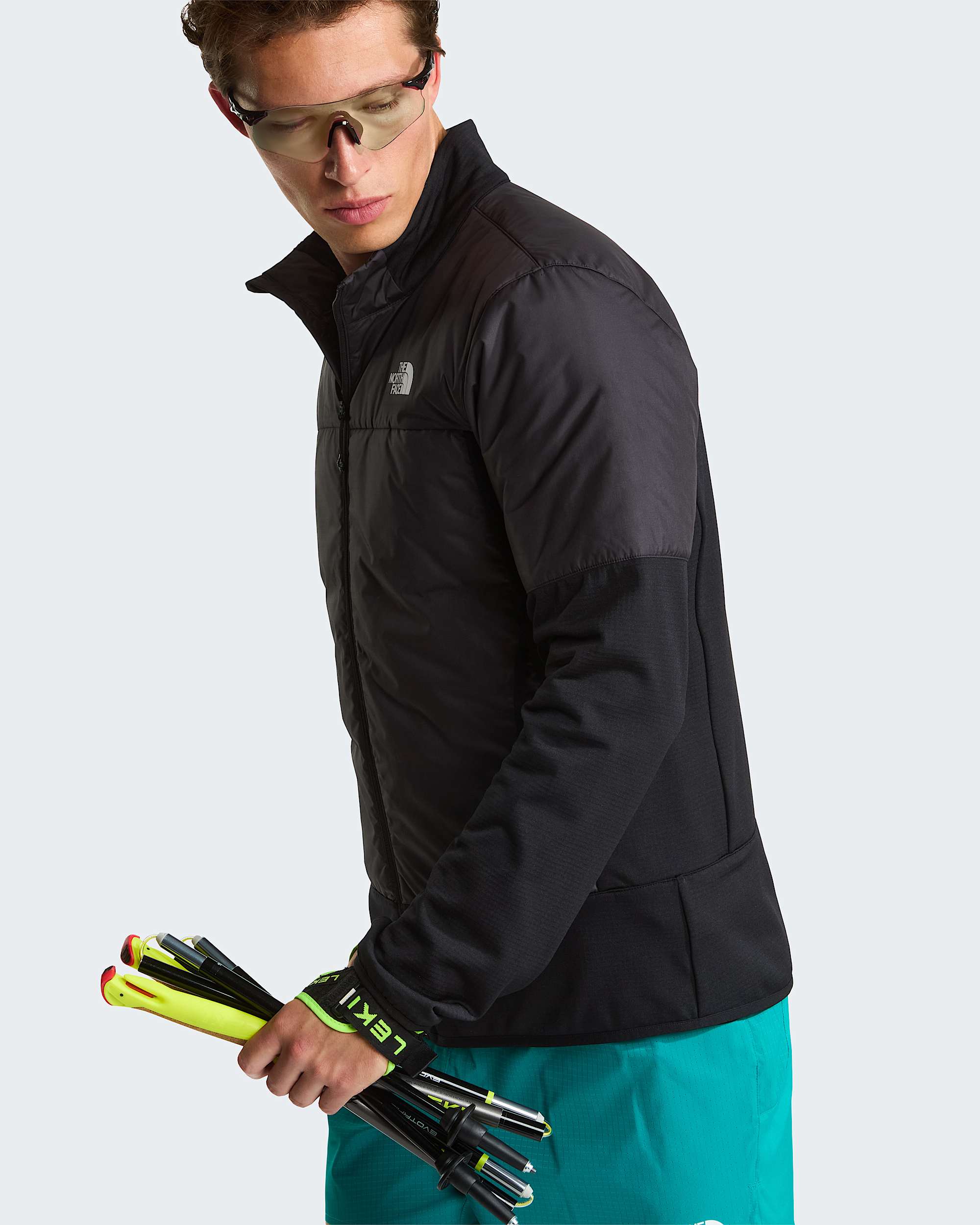 Winter Warm Pro Jacke mit durchgehendem RV fr Herren TNF ALT12
