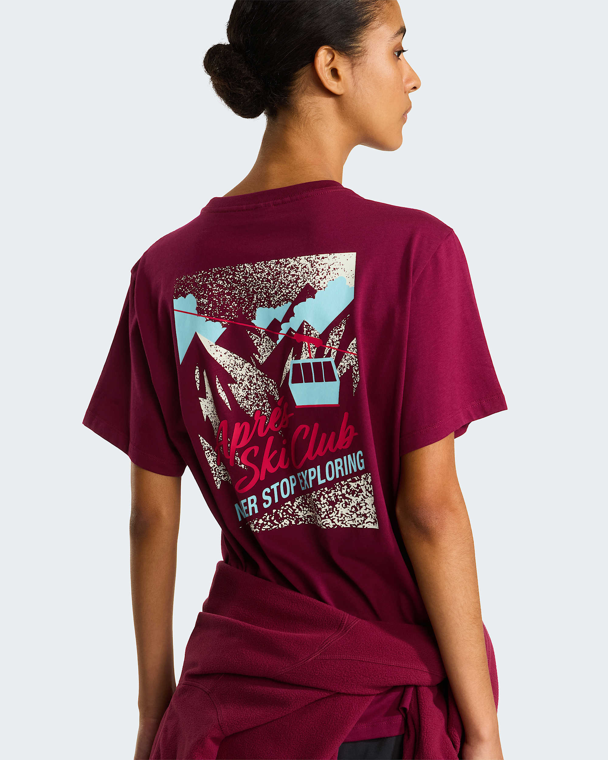 Wish For Snow Relaxed TShirt W TNF ALT6