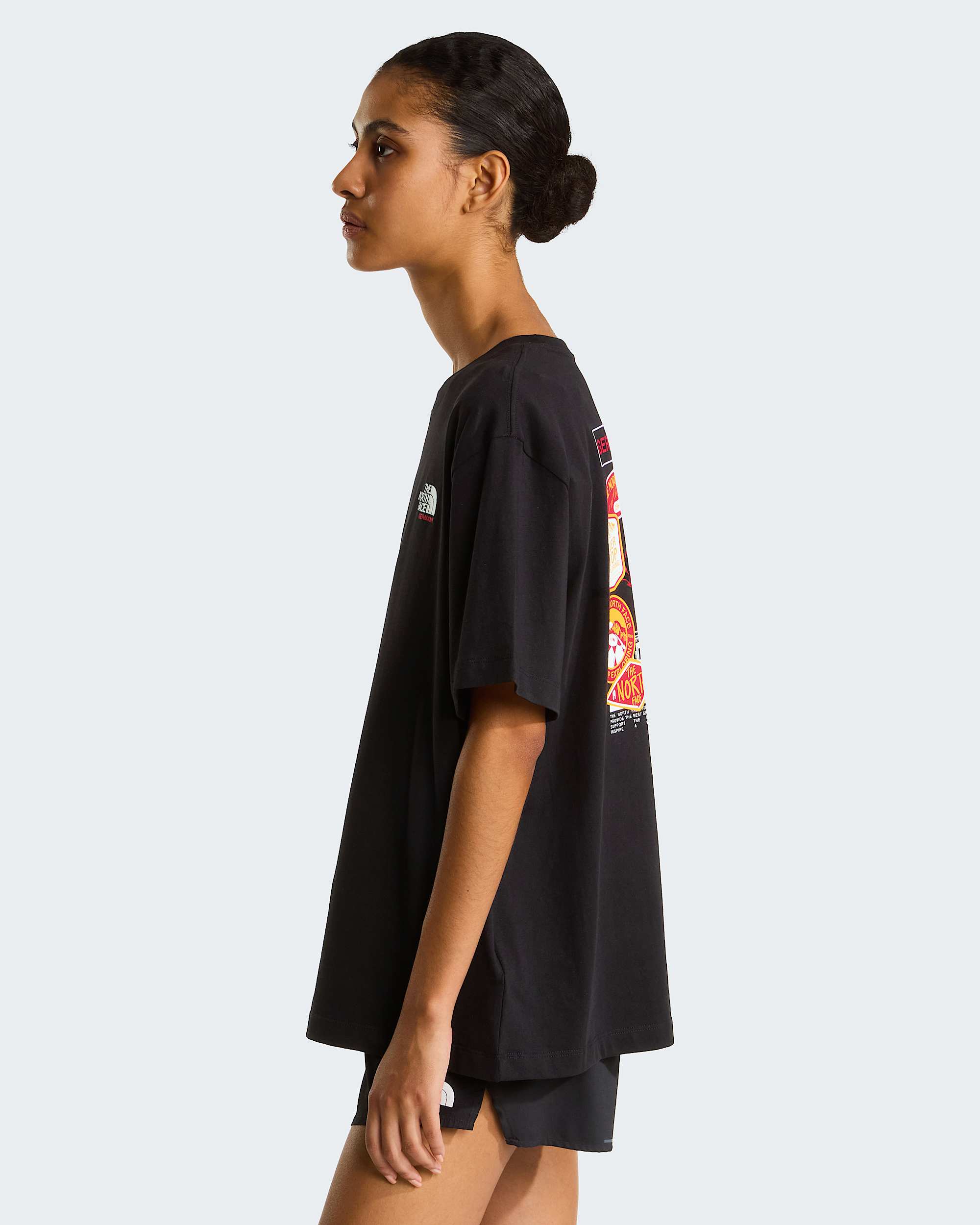Country Stickers Germany Relaxed Tshirt Unisex TNF ALT3
