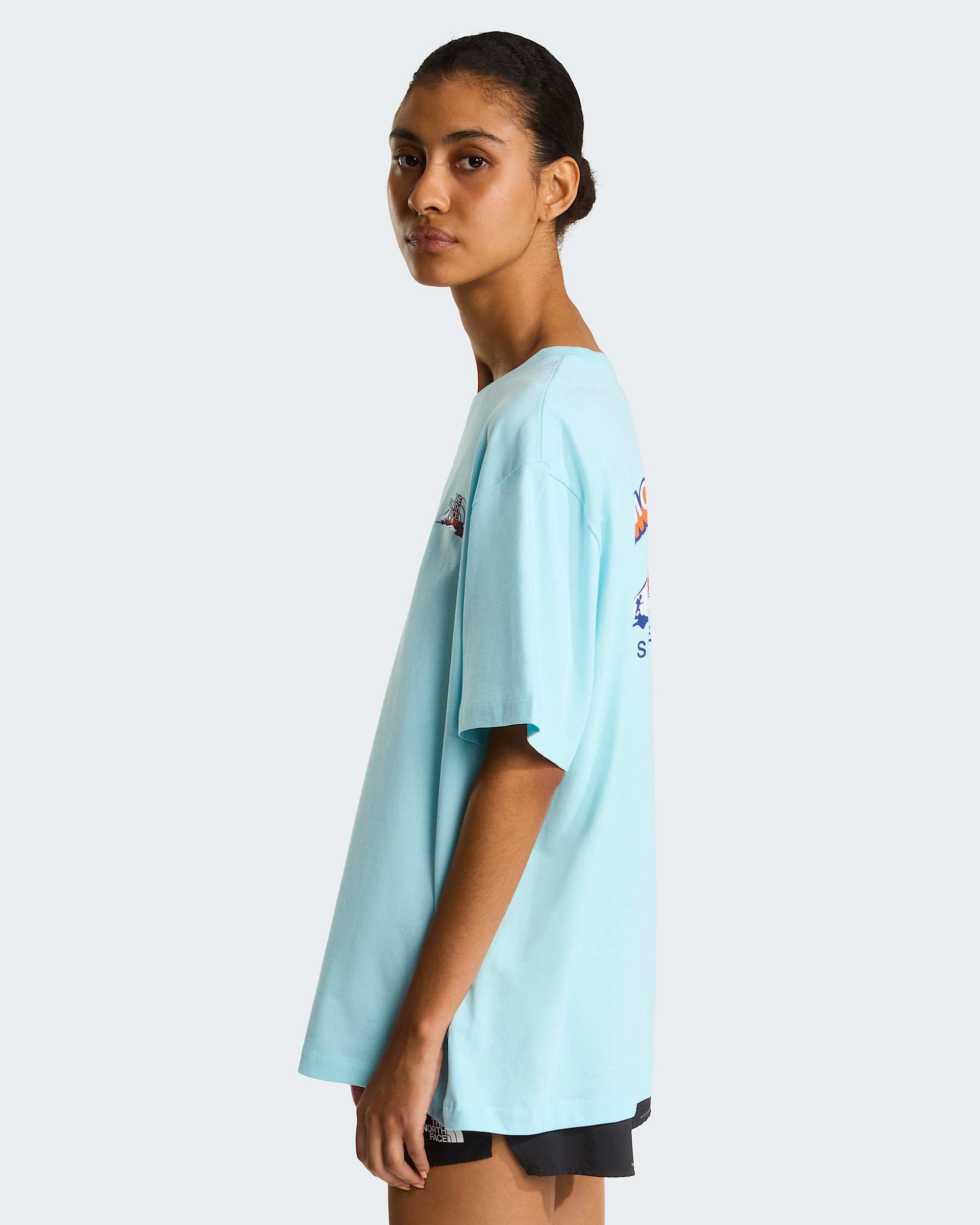 Scale the Peak Relaxed Tshirt Unisex TNF ALT3