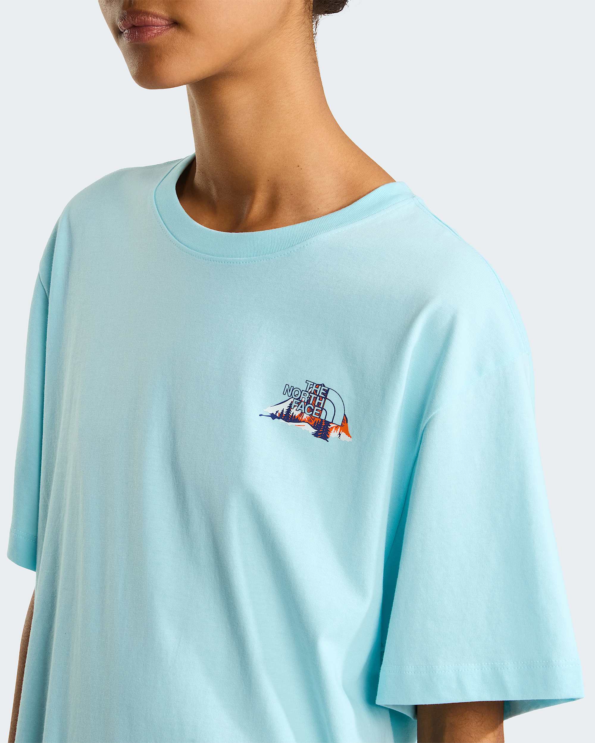 Scale the Peak Relaxed Tshirt Unisex TNF ALT4
