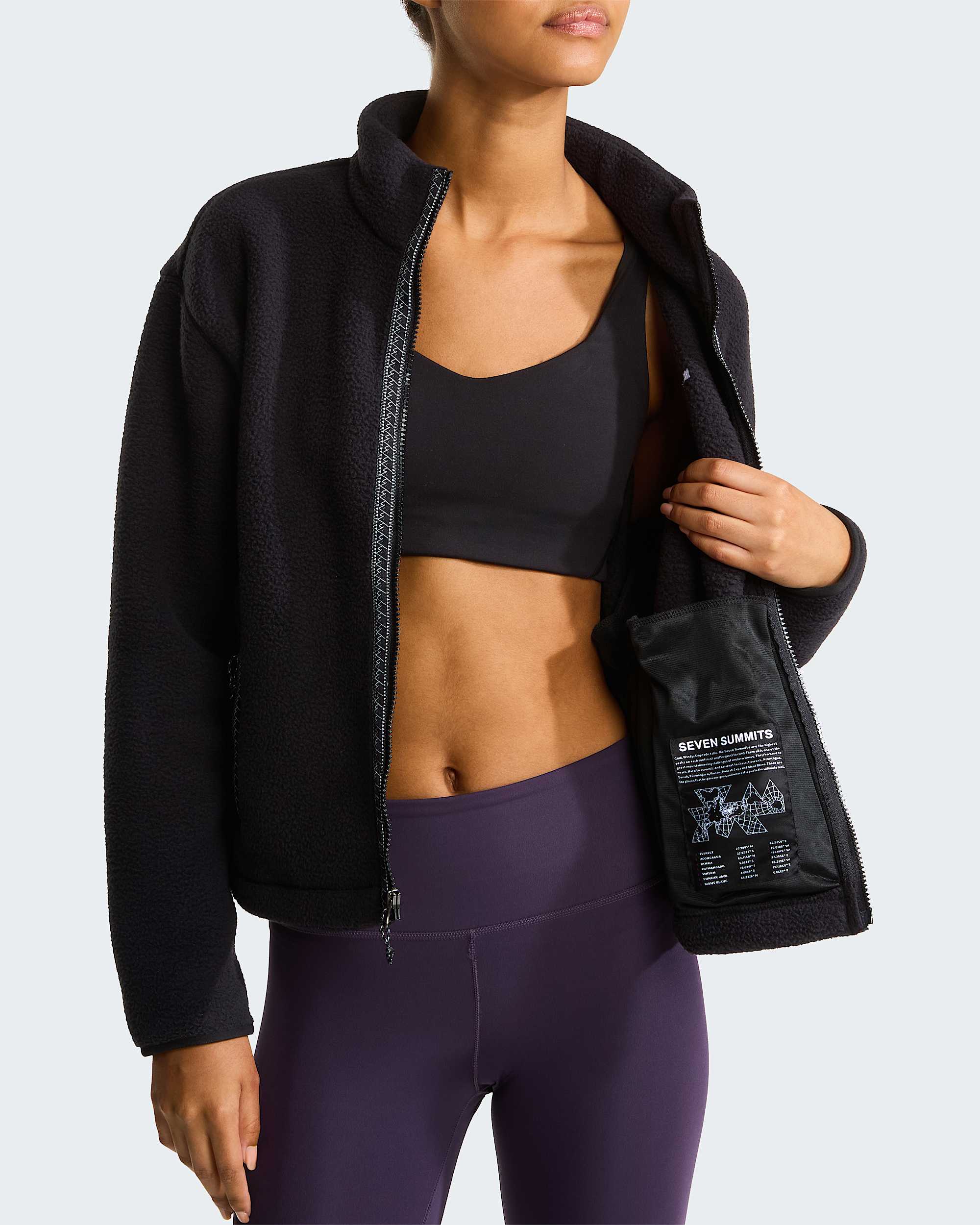 TNF Fleeski Fleece mit durchgehendem RV fr Damen TNF ALT8