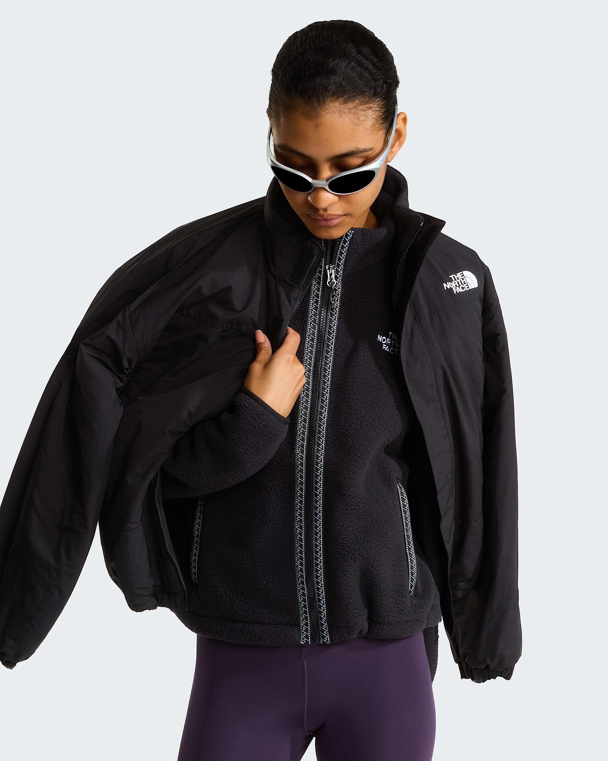 TNF Fleeski Fleece mit durchgehendem RV fr Damen TNF ALT9