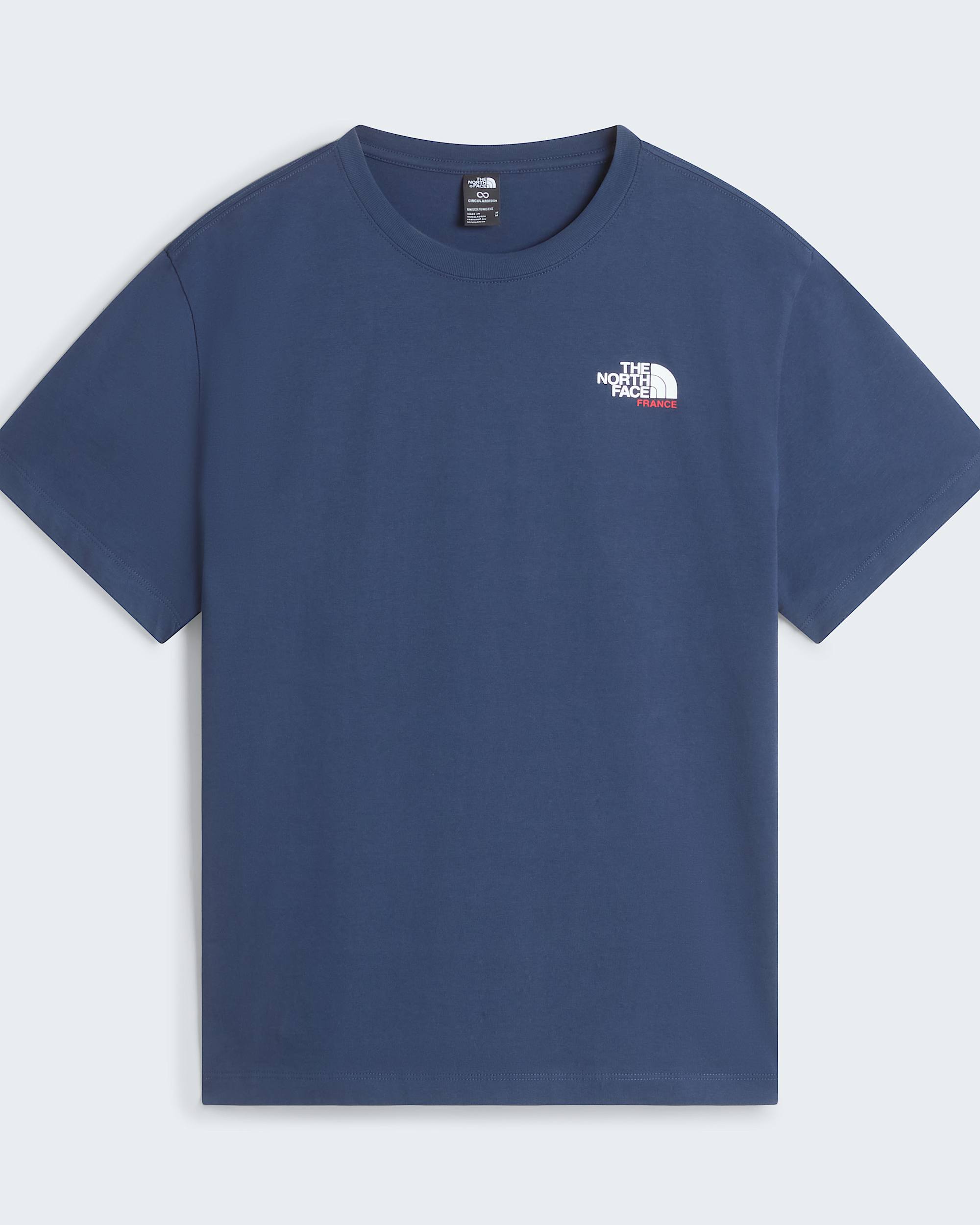 Country Stickers France Relaxed Tshirt Unisex TNF ALT30