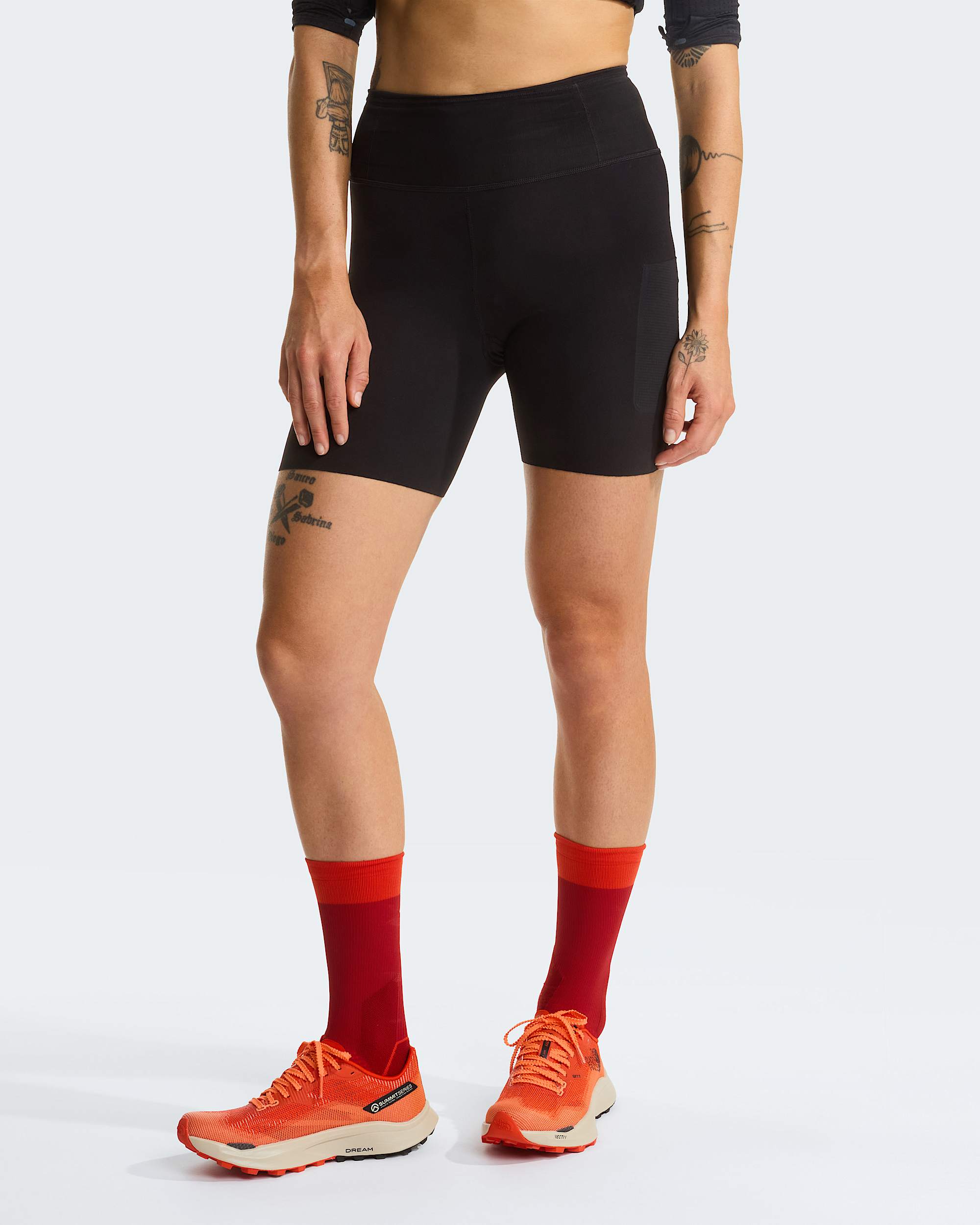 Womens Summit Ripida Tight Shorts TNF HERO