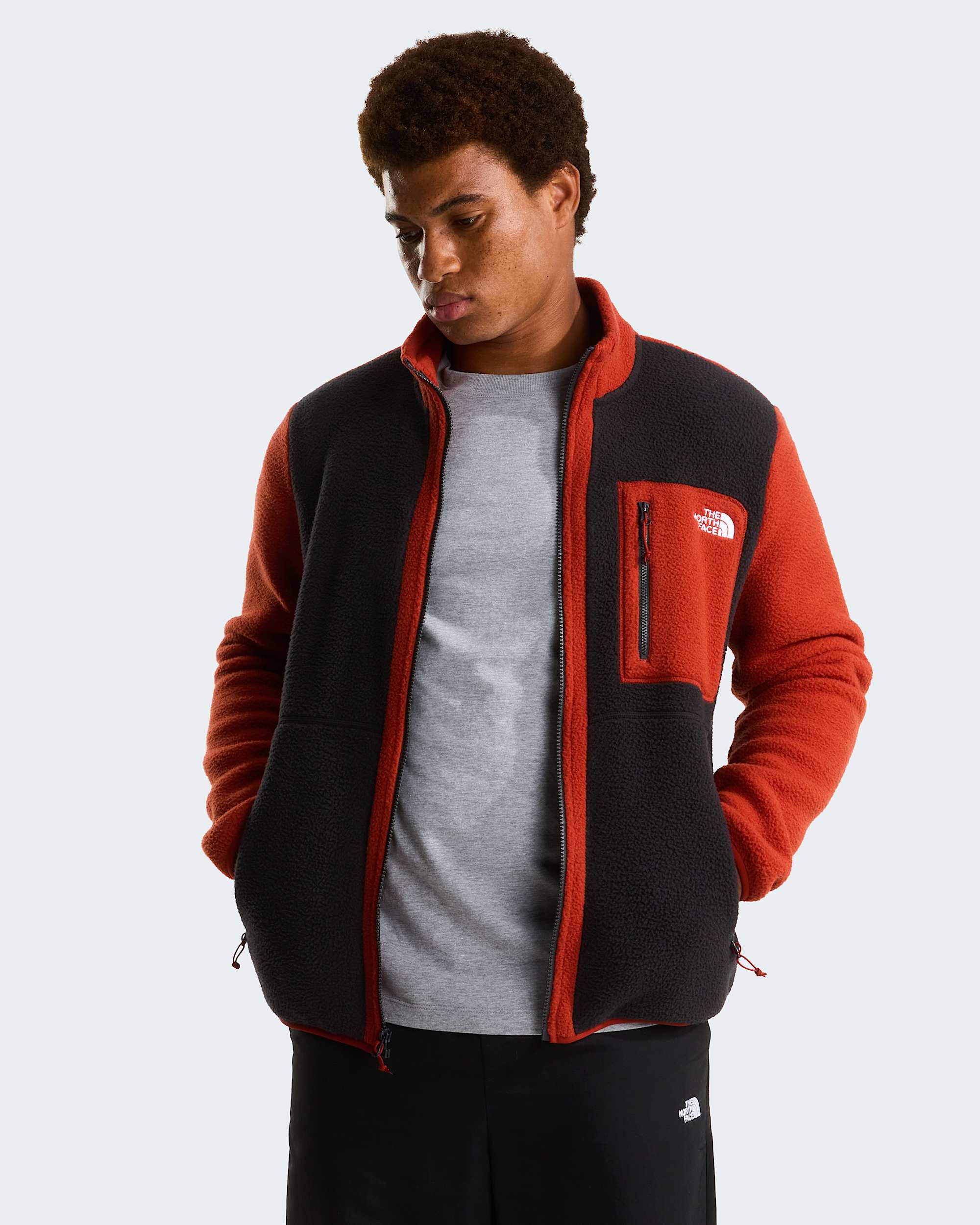 Mens Yumiori FullZip Fleece Jacket TNF alt8