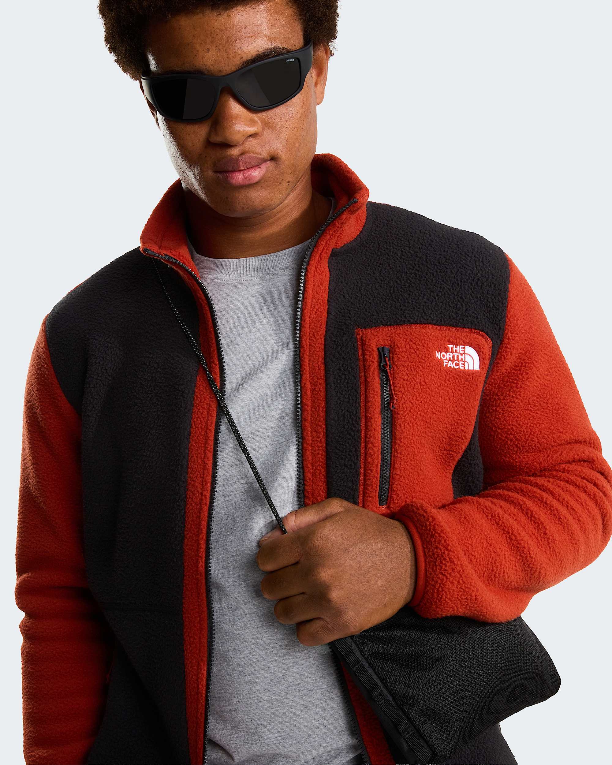 Mens Yumiori FullZip Fleece Jacket TNF alt11