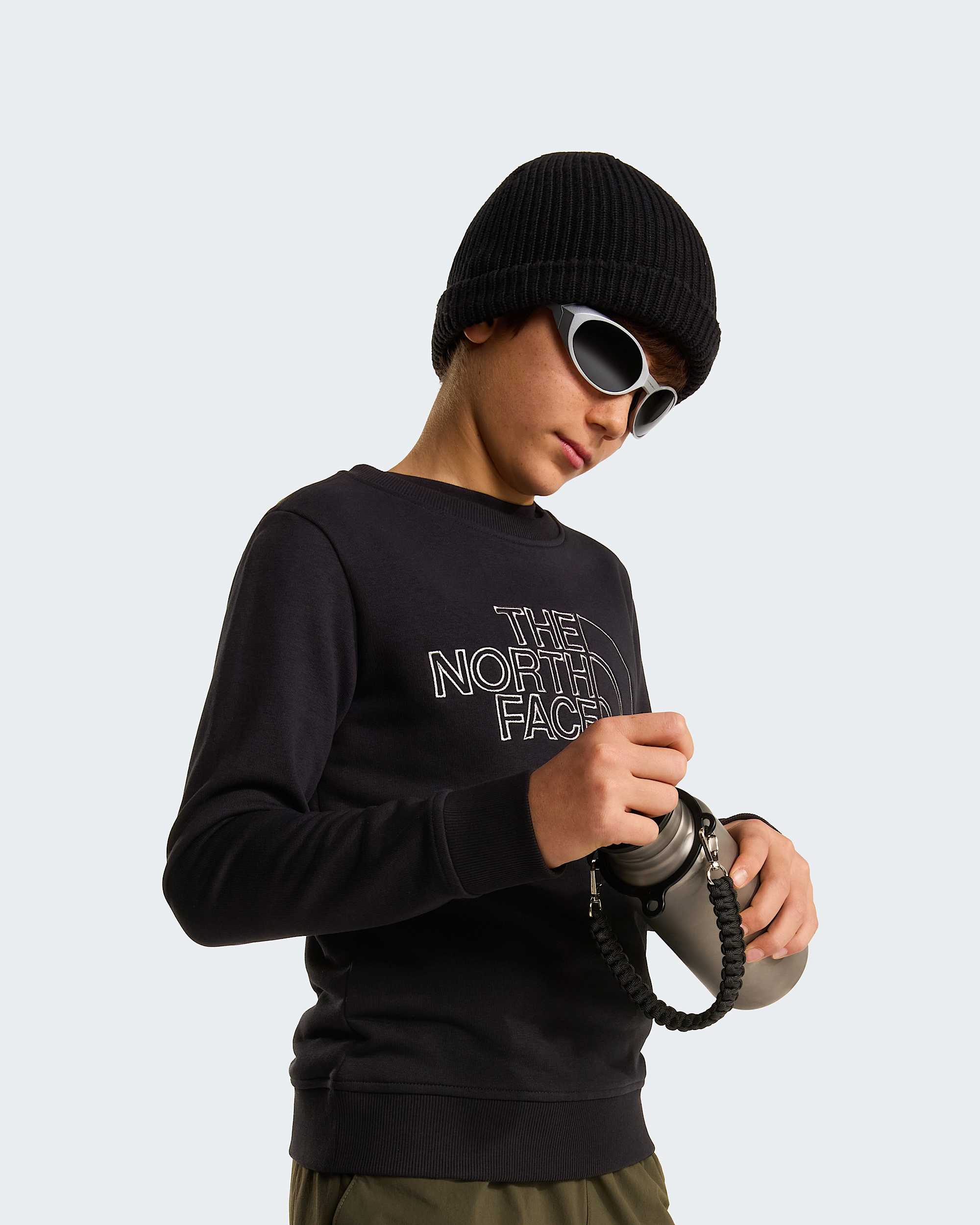 Felpa Drew Peak da ragazzi TNF alt9