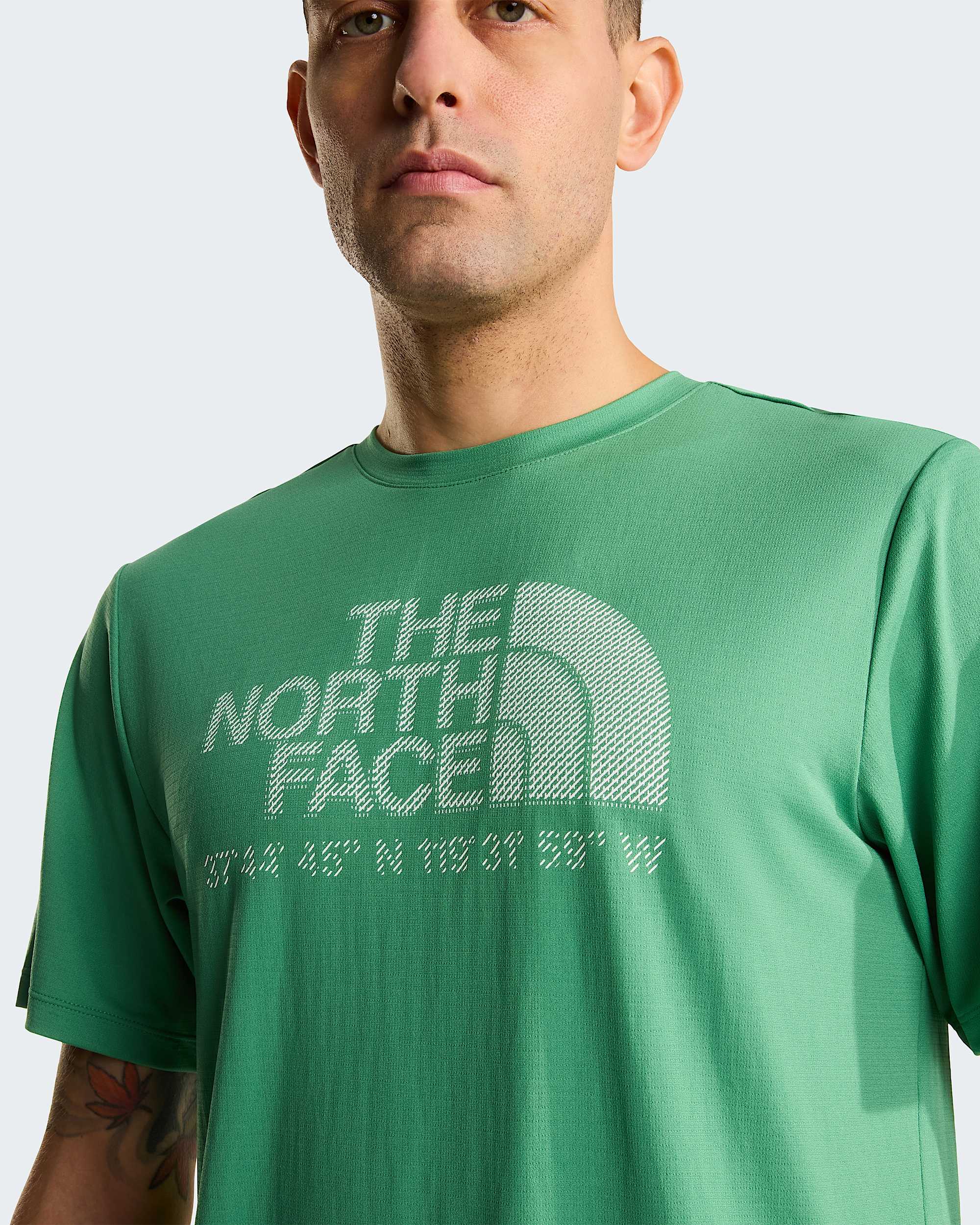 Mens 247 Logo Graphic TShirt TNF alt8